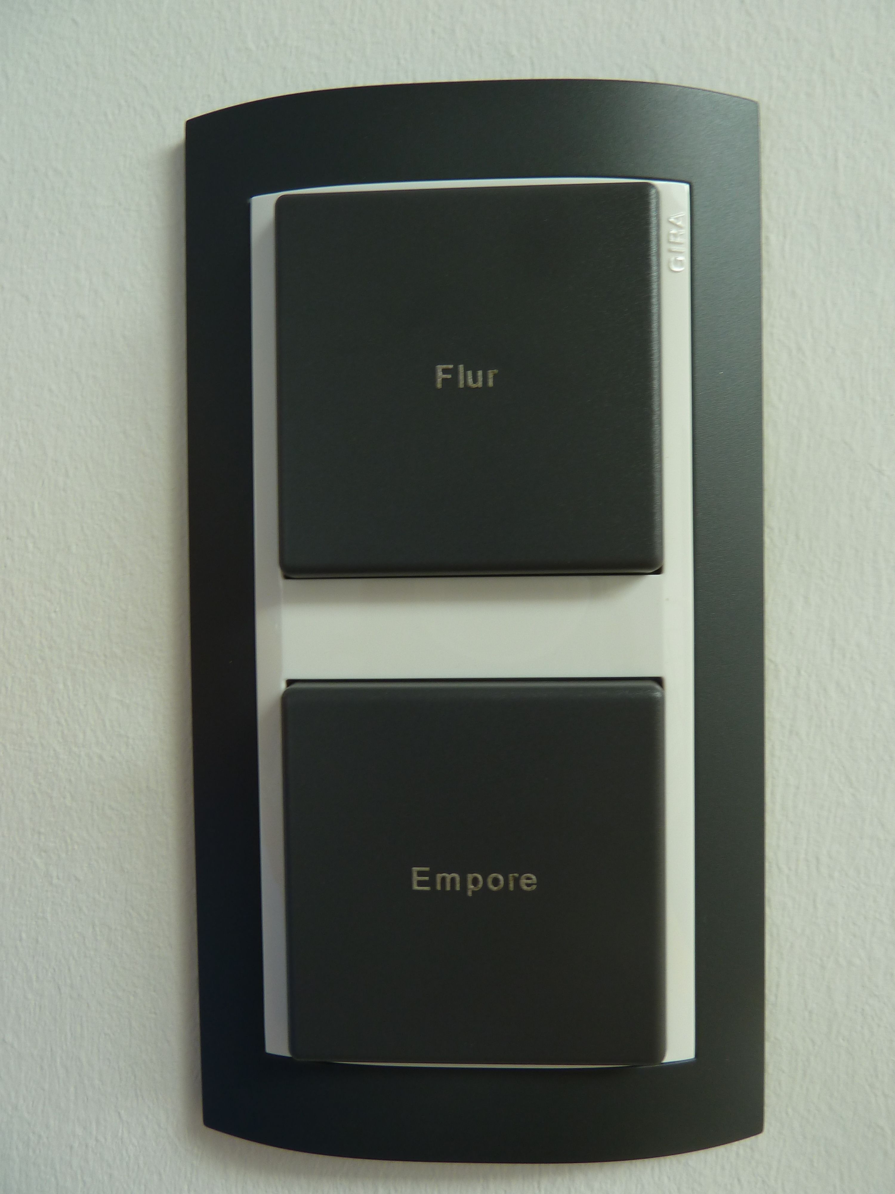Eltako W-FT55-AN-IND Wippe für Funktaster FT55, Gravur nach Wunsch