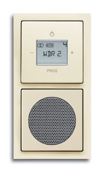 Busch-Jaeger 8215 U-101 Busch-Radio mit DAB+ und RDS-Stereo-Radiowecker, UP