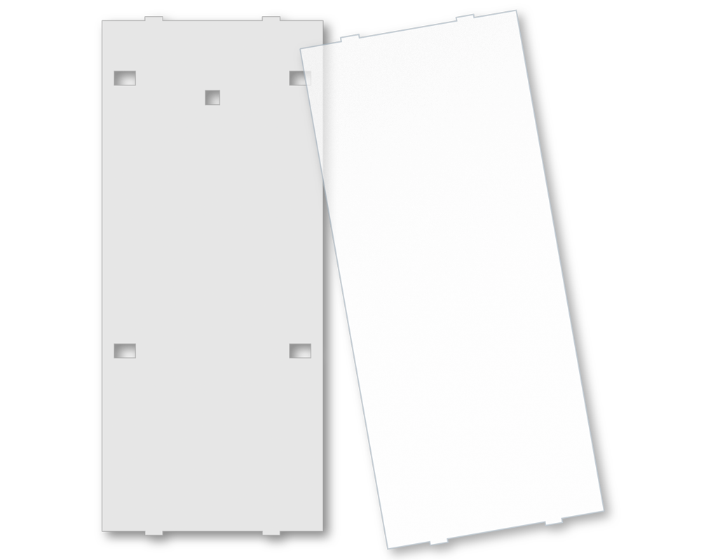 MDT ZSFA55P4 Schriftfeldabdeckung für Taster Plus BE-TA55P4.x1