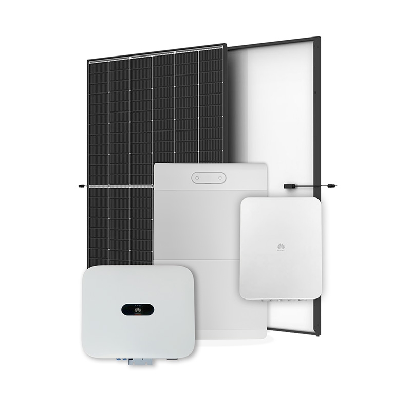 Huawei E24-PV-SET1-THH-20-BACKUP PV-Anlage 9,3 kWp mit Speicher 10 kWh und SmartGuard (Trina Glas-Glas Hochleistungssolarmodul 465 Wp)