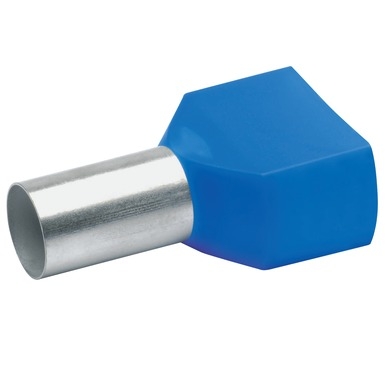 Klauke 877/14 Zwillingsaderendhülsen 2x16 mm², blau