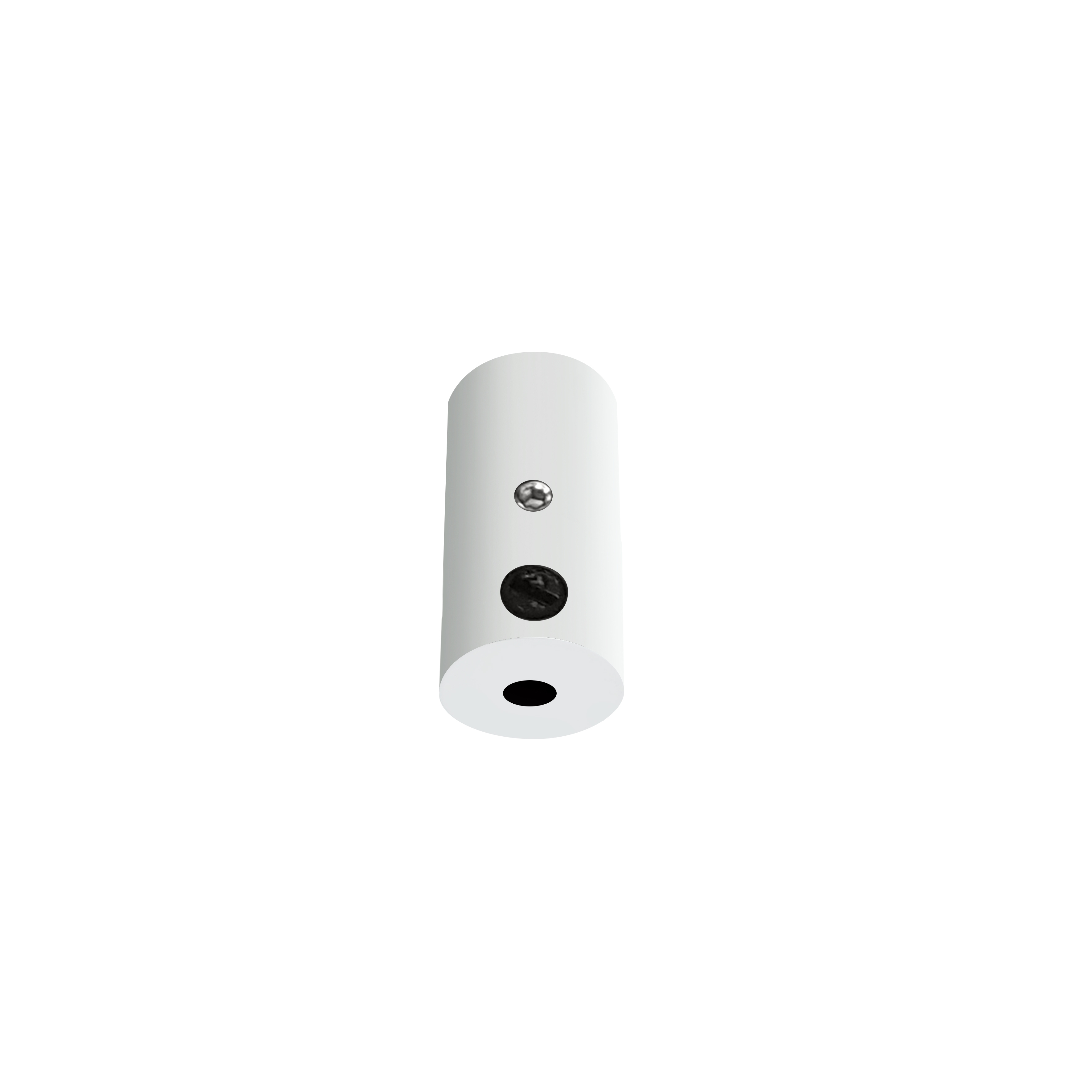 qles DSZ0625 Decken-Stick mit Zugentlastung, für Merten System-M, Aktivweiß glänzend, brillant