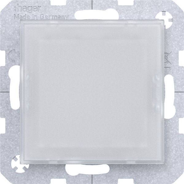 Hager WAF6583WG LED-Signallicht, RGB Beleuchtung, A.x/C.x, lichtweiß glänzend