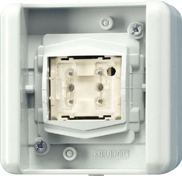 Jung 8471.01LEDW KNX Taster BA – Tasterstellung – 1-fach, WG 800