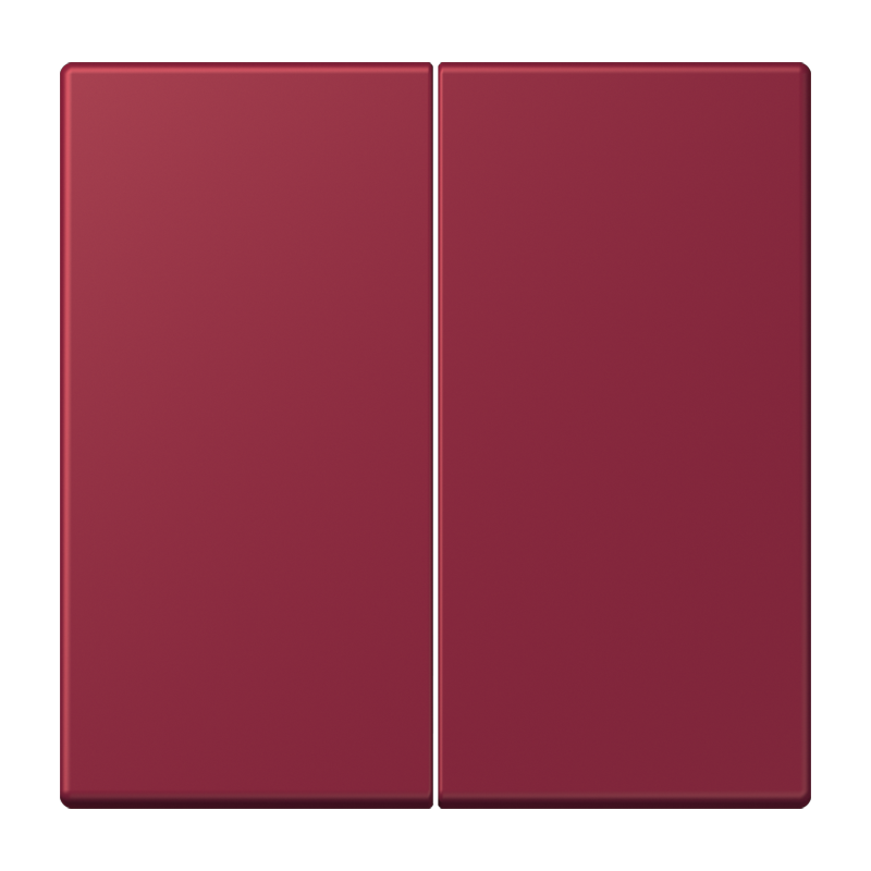 Jung LC995255 Wippe 2-fach, Les Couleurs® 4320M, le rubis