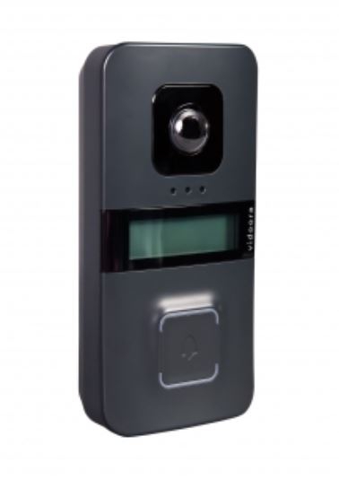 Grothe 75405 vidoora VD 720-W - WLAN Türstation anthrazit: Front anthrazit, Korpus anthrazit, 156 x 80 x 35 mm
