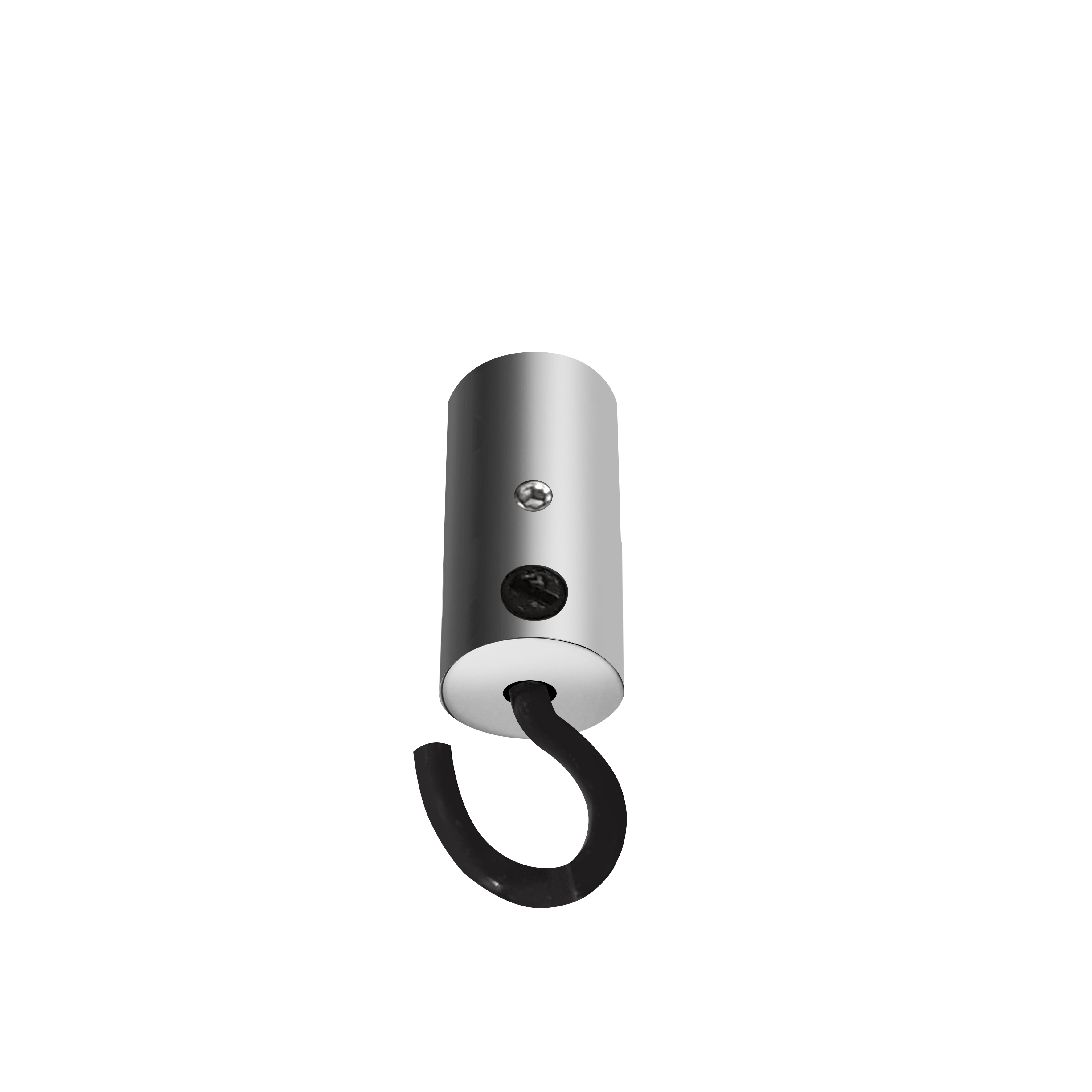 qles DSH0110 Decken-Stick mit Haken, für Merten D-Life/System-M, Chrom