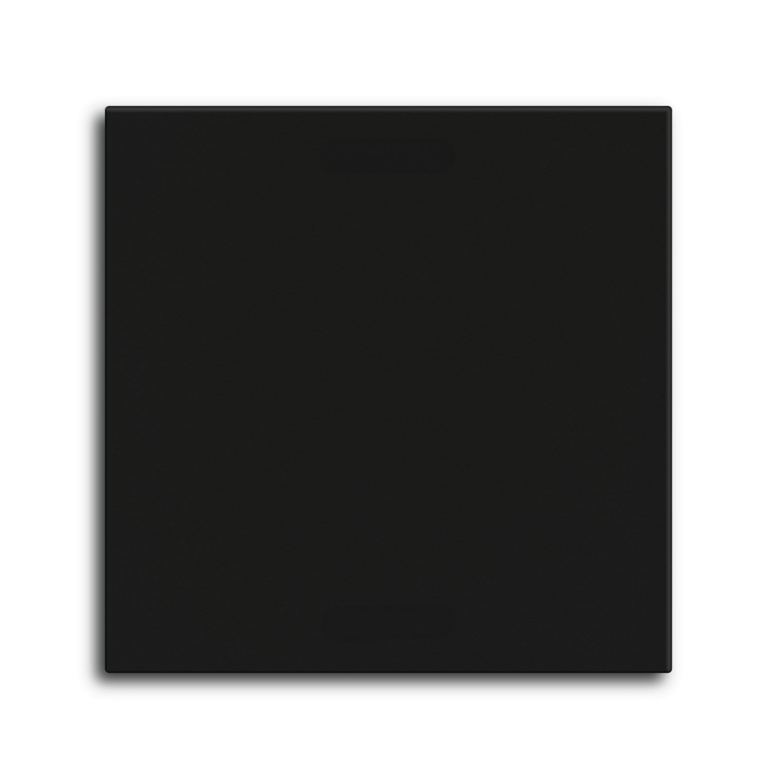 MDT TAL-55BW1006.02 MDT Wippe für KNX Taster Light 55 Basic 1-fach, Schwarz matt, Neutral