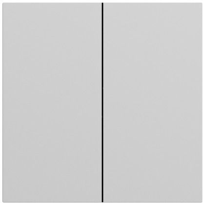 Gira 329576 Wippe 2-fach, System 70, grau matt (lackiert)