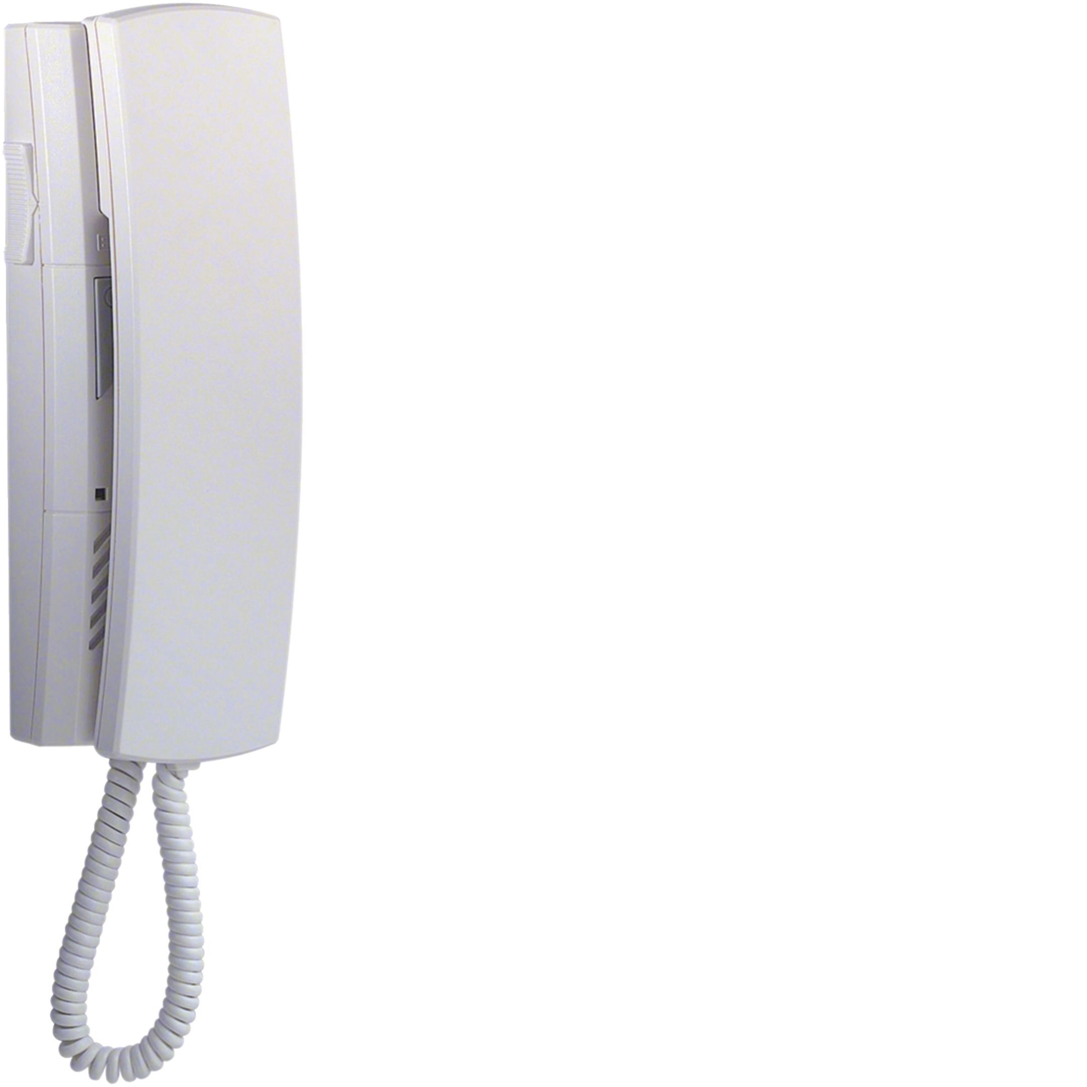 Elcom 1308810 HT-Universal 2 Audio Innenstation mit Hörer, Aufputz, weiß, 1+n, Technik