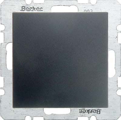 Berker 75441285 Objekt-Temperaturregler mit Tasterschnittstelle, B.3/B.7, anthrazit matt