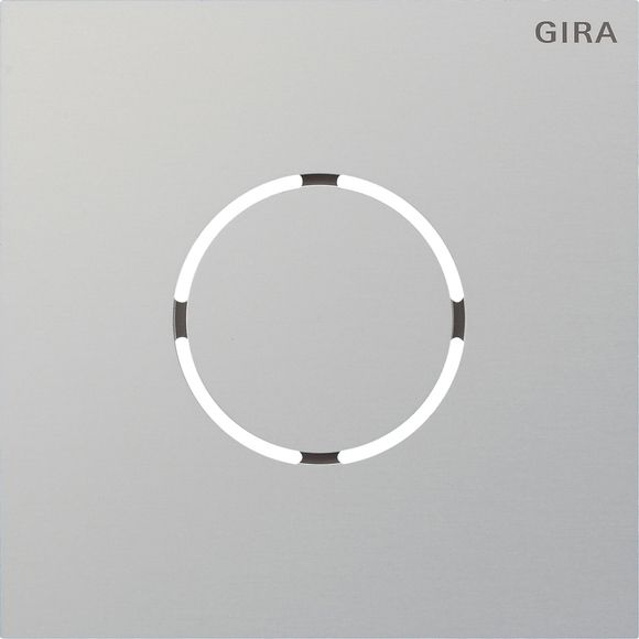 Gira 5578926 Frontplatte Sprachmodul, System 106, Aluminium