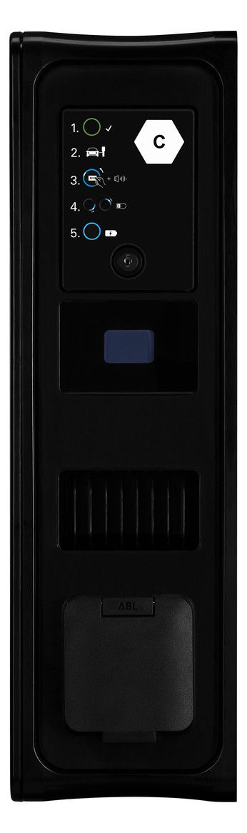 ABL 100000180 Wallbox eM4 Twin, Controller, 11/22 kW, 2x Typ 2 Steckdose verriegelbar, reev ready