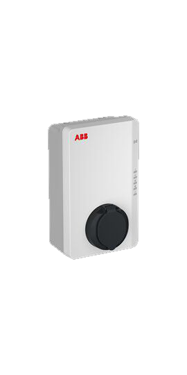 ABB 6AGC081281 Wallbox TERRA AC, RFID, 4G, Wi-Fi, BT, MID-Zertifizierung, Display, 22kW, Ladesteckdose Typ 2