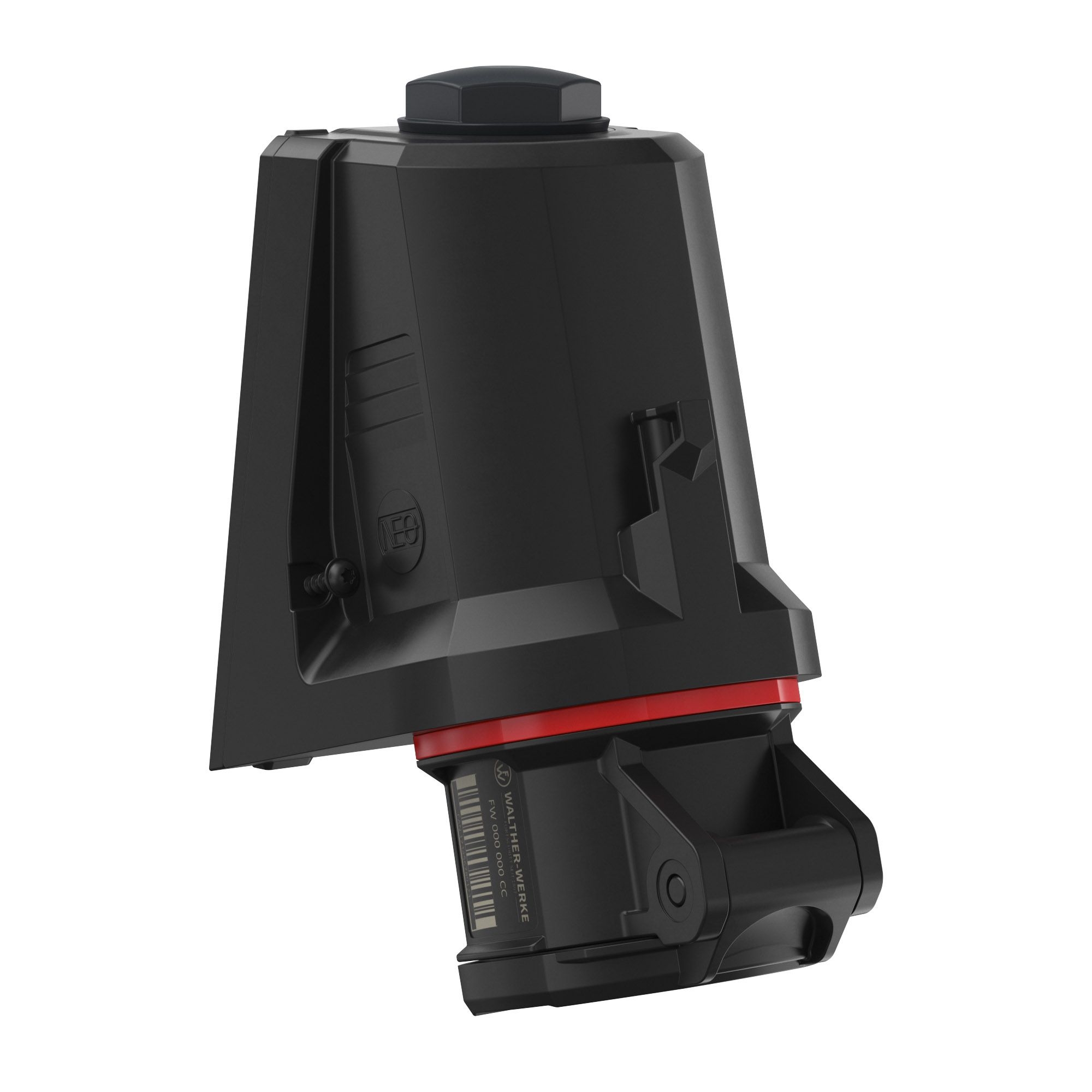 Walther Werke FW110403CC CEE NEO Wandsteckdose 16A 4P 3h IP54 mit Käfigzugfeder-Technik