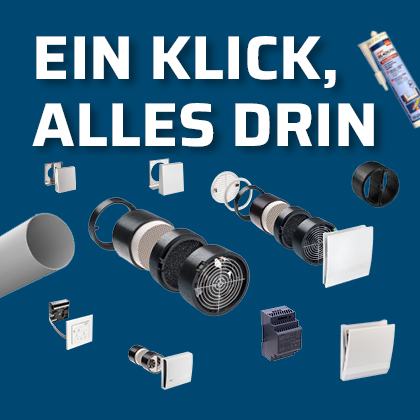 Lunos Komplettpaket EFH Komfort