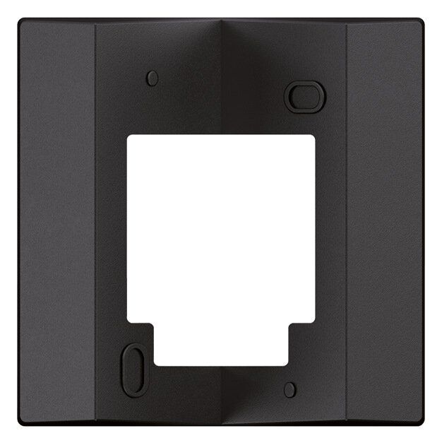 Theben 9070987 Eckwinkel 10 BK Eckmontagewinkel, schwarz