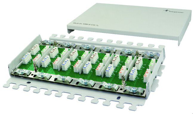 Telegärtner J00060A0072 Wandgehäuse Multi 6x VM 8-8 Cat7A