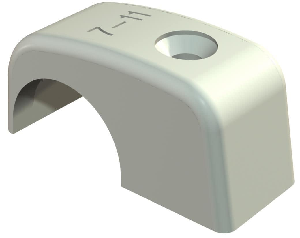 OBO Bettermann 4029 ISO-Nagelschellen, für Ø 4-7mm, 100 Stück