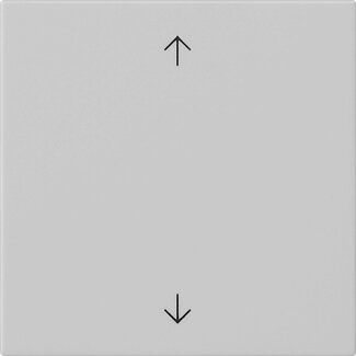 Gira 5361015 S3000 Bedienaufsatz Pfeile, System 55, grau matt