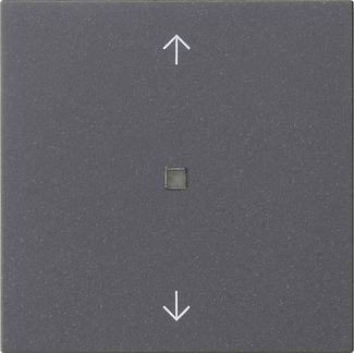 Gira 538228 S3000 Bedienaufsatz BT Pfeile, System 55, anthrazit
