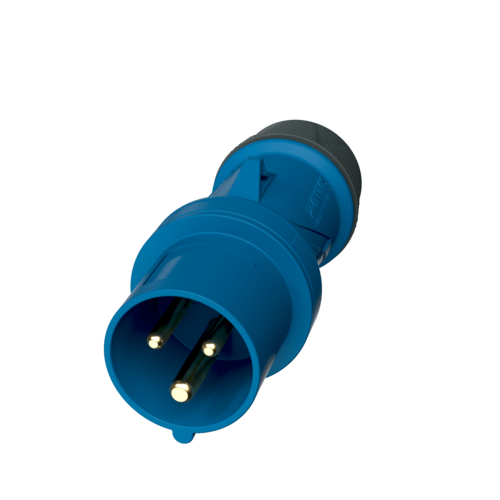 Mennekes 13502 CEE Stecker PowerTOP Xtra, 16A, 3p, 6h, 230V, IP54