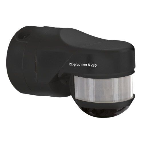 B.E.G. 93343 RC-plus next N 280 Bewegungsmelder 280° Wand-, Decken-, Eckmontage, IP54, 20m, schwarz matt