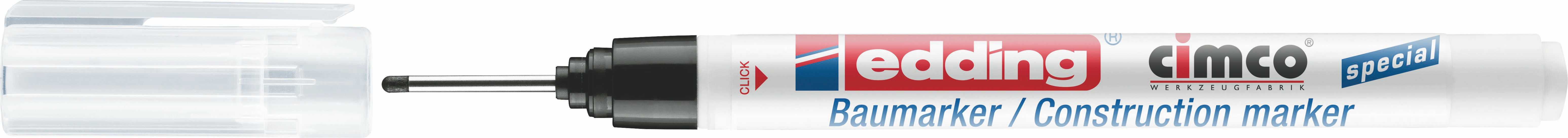 Cimco 21 2188 Tiefenlochmarker, Tinte schwarz