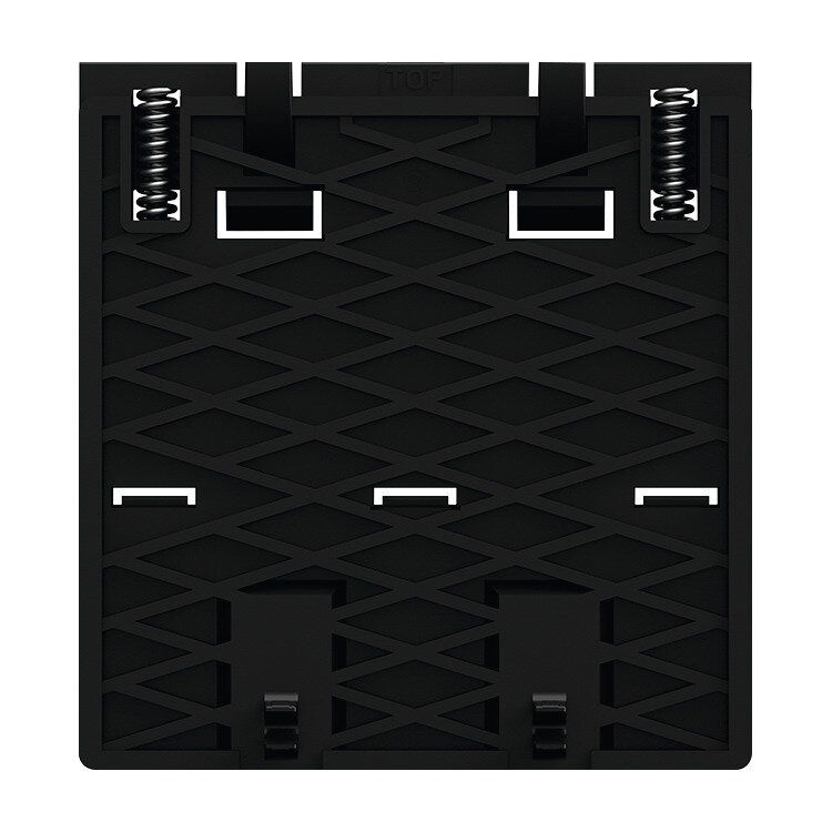 Busch-Jaeger SAP-A1.11 Hutschienenadapter (DIN Rail), schwarz, Busch-free@home