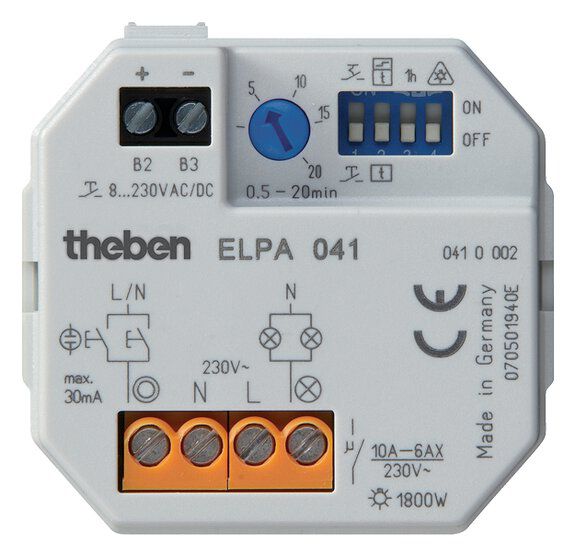 Theben ELPA 041 Treppenlicht-Zeitschalter UP elektronisch