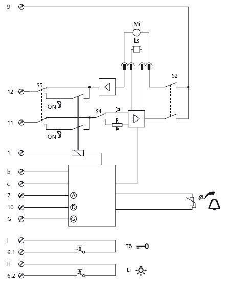Siedle HTA 811-0 W Haustelefon analog, 6+n-Technik, weiß, integrierte Mithörsperre, potentialfreie Türöffner- und Lichttaste