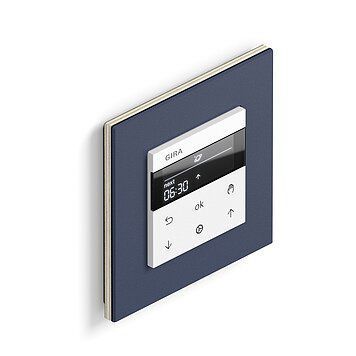 Gira 536603 S3000 Jalousie- und Schaltuhr Display, System 55, reinweiß glänzend