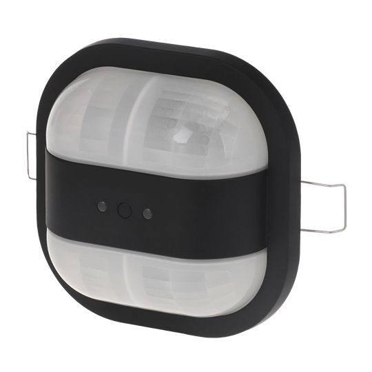 Busch-Jaeger 6131/40-885 Busch-Wächter® Sky KNX, 24 Meter, KNX Präsenzmelder, schwarz matt
