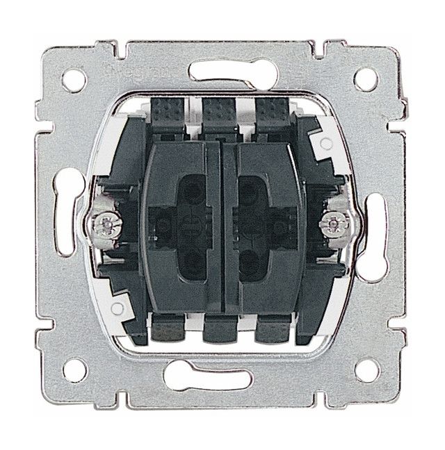 Legrand 775814 Jalousietaster, 2 Schließer, 1-polig