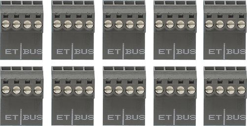 Gira 851800 Set Anschlussklemmen 10 Stück Wohnungsstation Aufputz Türkominkationen