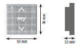 Somfy 1810904 Smoove-1-RTS Funkwandsender 50x50mm