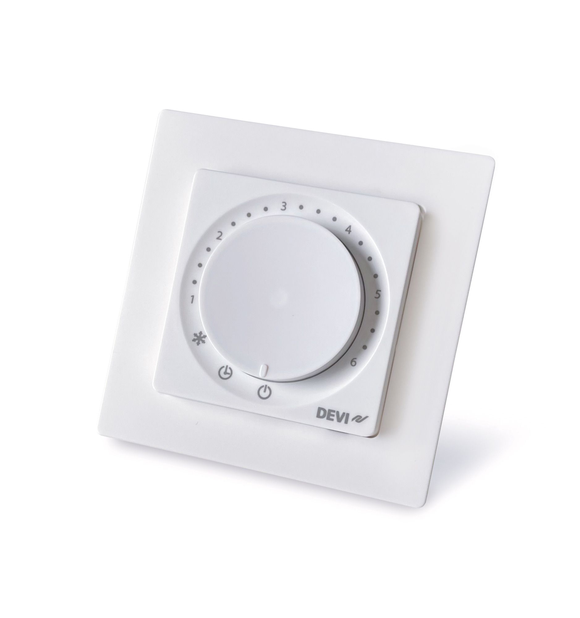 Devi 140F1160-3 DEVIreg™ Basic Progammierbarer Fussbodenboden-Thermostat, 3er Set