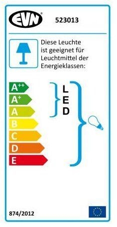 EVN 523001 Hochvolt-Halogen-Einbaustrahler 230V, starr