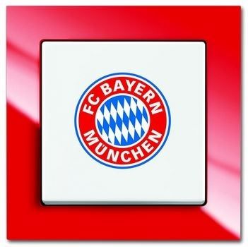 Busch-Jaeger 2000/6UJ/03 FC-Bayern München Bundesliga-Fanschalter