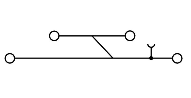 Weidmüller WDK4NV Doppelstock-Reihenklemme 4mm², W-Reihe Kompakt