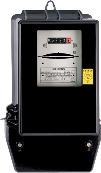 NZR 10020215 Drehstromzähler 60 A, 230/400 V, geeicht, 16 Jahre ab Eichjahr zugelassen
