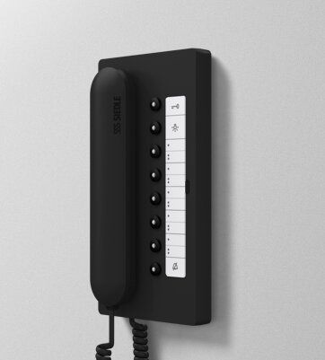 Siedle BTC 850-02 S Haustelefon Comfort, schwarz