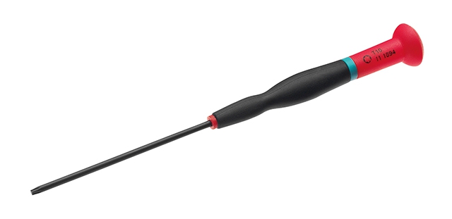 Cimco 11 1894 Präzisions-Schraubendreher, Torx-Schraubendreher hellgrün T10x80mm