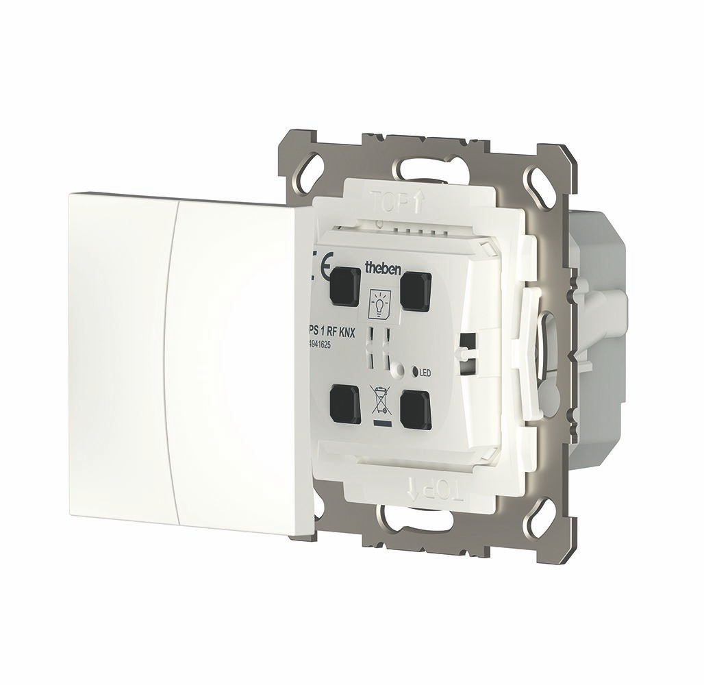 Theben 4941625 PS 1 RF KNX 2-/4-fach Funk-Taster mit Schaltaktor KNX