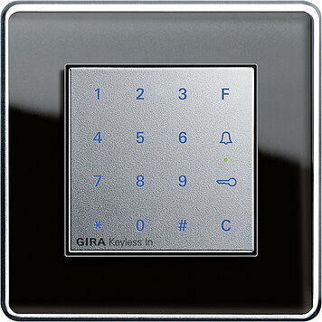 Gira 260526 Gira Keyless In Codetastatur, System 55, Farbe alu