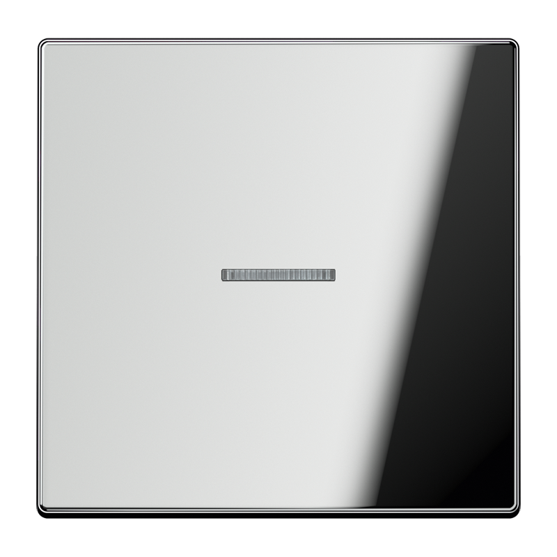 Jung GCR2990KO5 Wippe mit Lichtleiter, Metall verchromt, Serie LS, glanzchrom