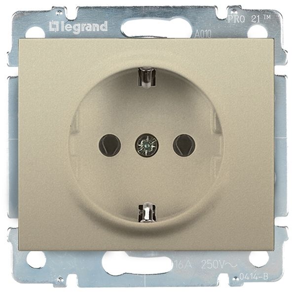 Legrand 771463 Schutzkontakt-Steckdose SL mit erhöhtem Berührungsschutz