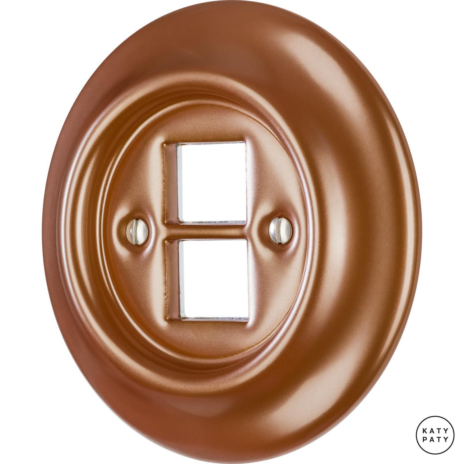 Katy Paty CUPRUM Porzellan-Abdeckung für Modular Jack