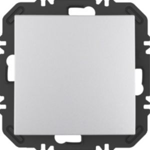 Berker 24118104 Wandsendermodul mit Wippe, KNX EnOcean S.x/B.x, aluminium matt