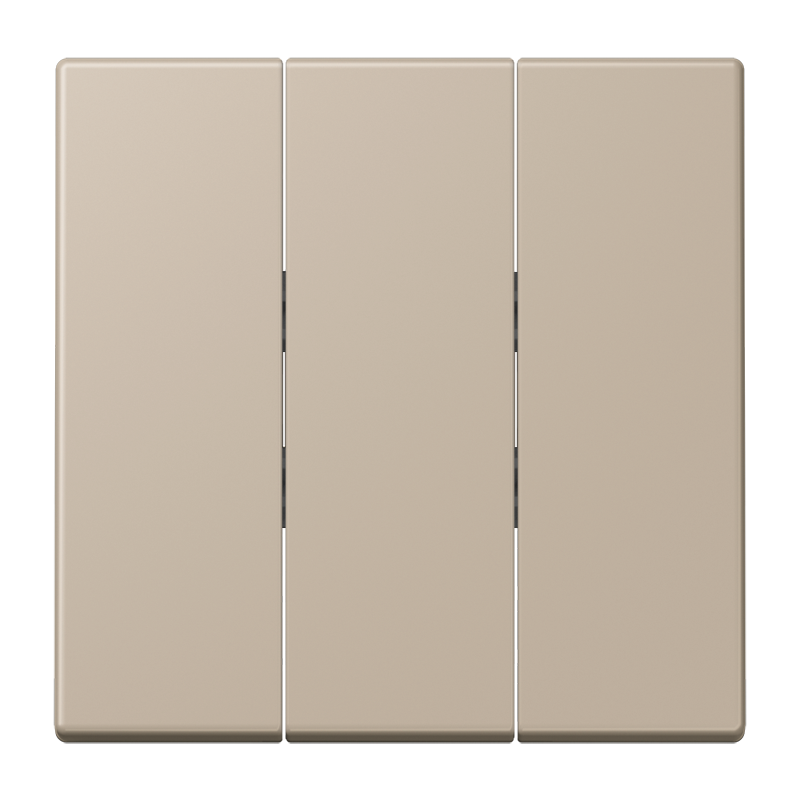 Jung LC993BF243 Wippe 3-fach, Les Couleurs® 32142, ombre naturelle claire